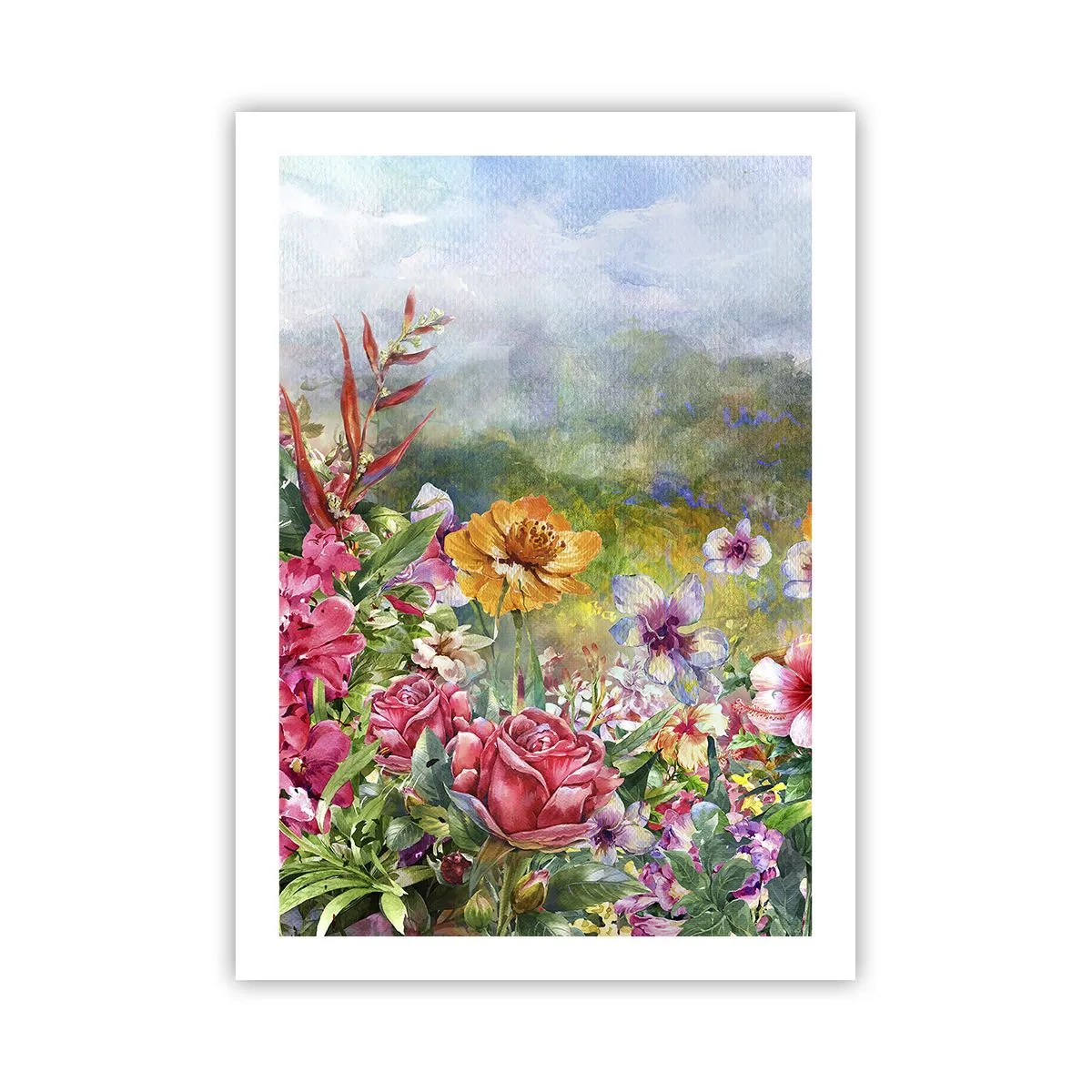 Plagát - Záhrada, ktorá sa zbláznila - 50x70 cm