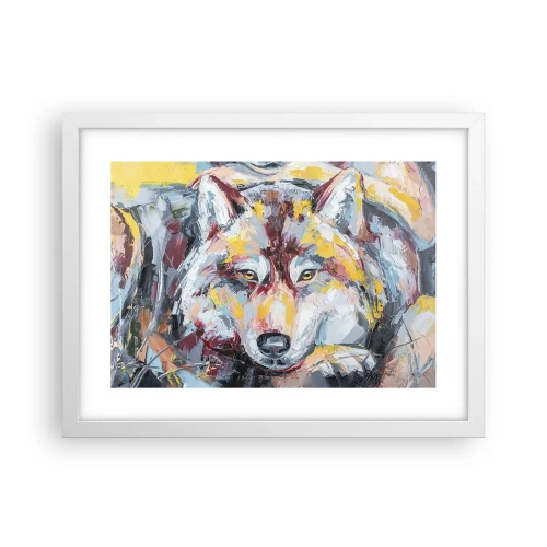 Plagát v bielom ráme - Pokoj medzi blízkymi - 40x30 cm