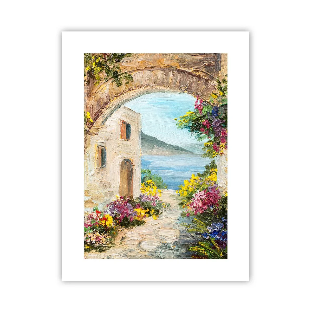 Plagát - Pôvab pobrežnej krajiny - 30x40 cm