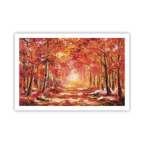 Plagát - Medený les - 91x61 cm