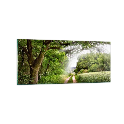 Obraz na skle - Et in Arcadia ego - 120x50 cm