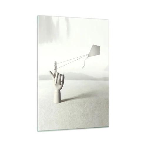 Obraz na skle - Výzva - 80x120 cm