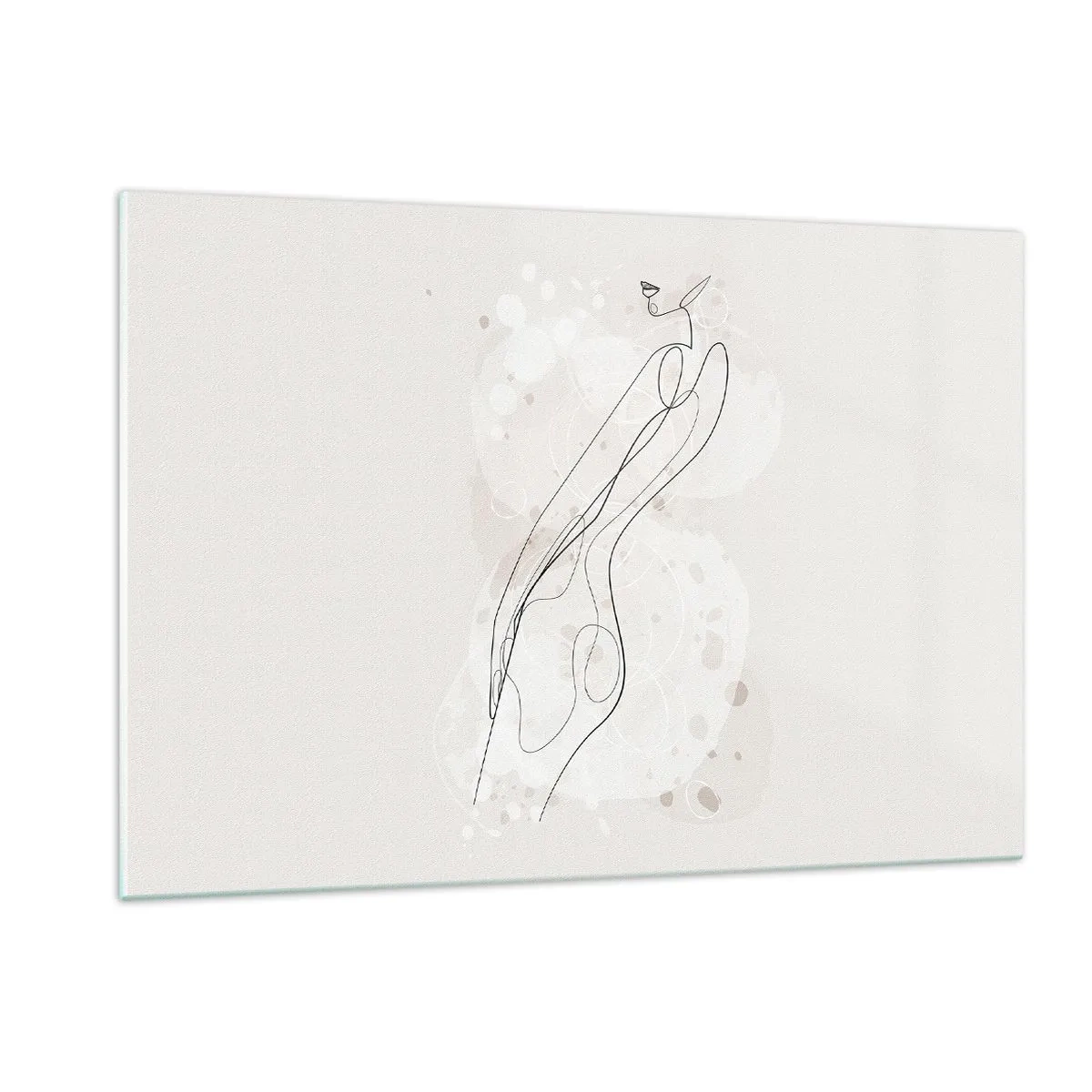 Obraz na skle - Zablúdiť pohľadom - 120x80 cm