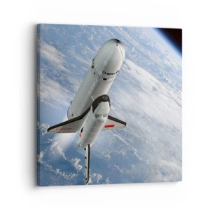 Obraz na plátne - Vesmírne nanebovstúpenie - 30x30 cm