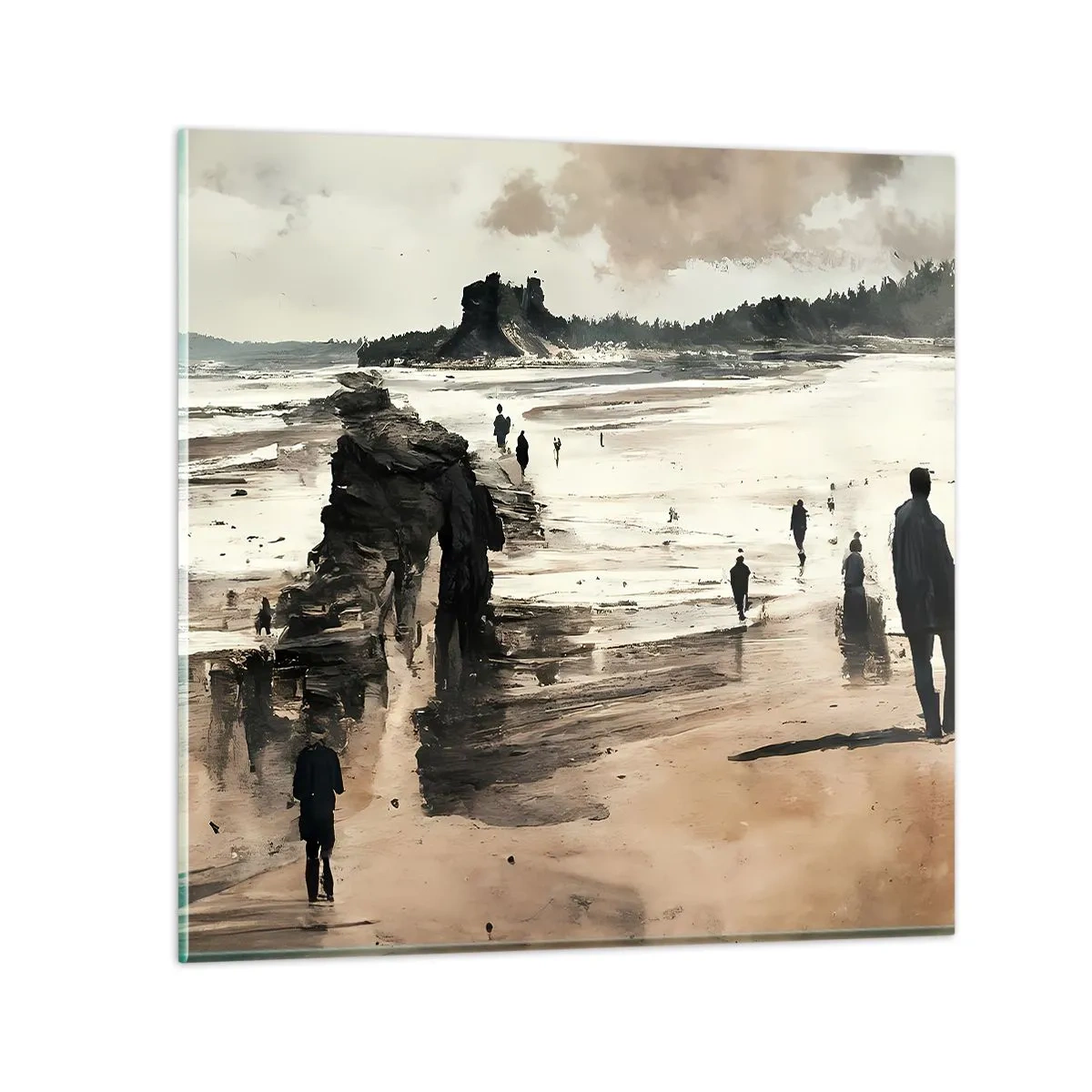 Obraz na skle - Vyvolaní - 60x60 cm