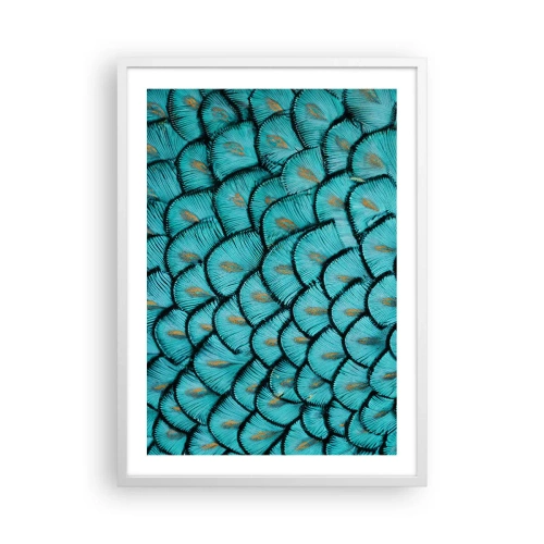 Plagát v bielom ráme - Veľká slávnosť peria - 50x70 cm