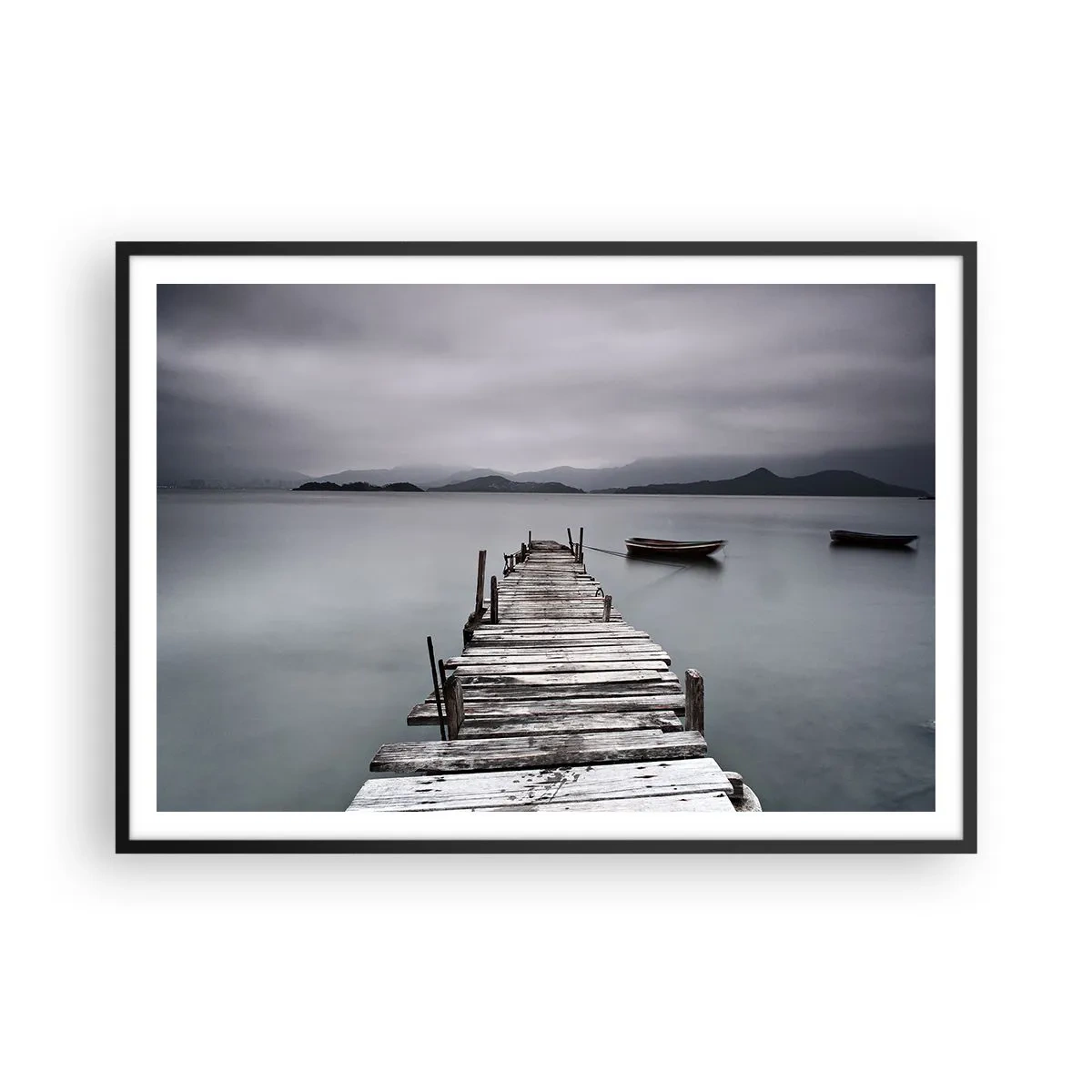 Plagát v čiernom ráme - Zajtra môžeš vyraziť - 100x70 cm