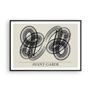 Plagát v čiernom ráme - Vyšlo to spontánne - 100x70 cm