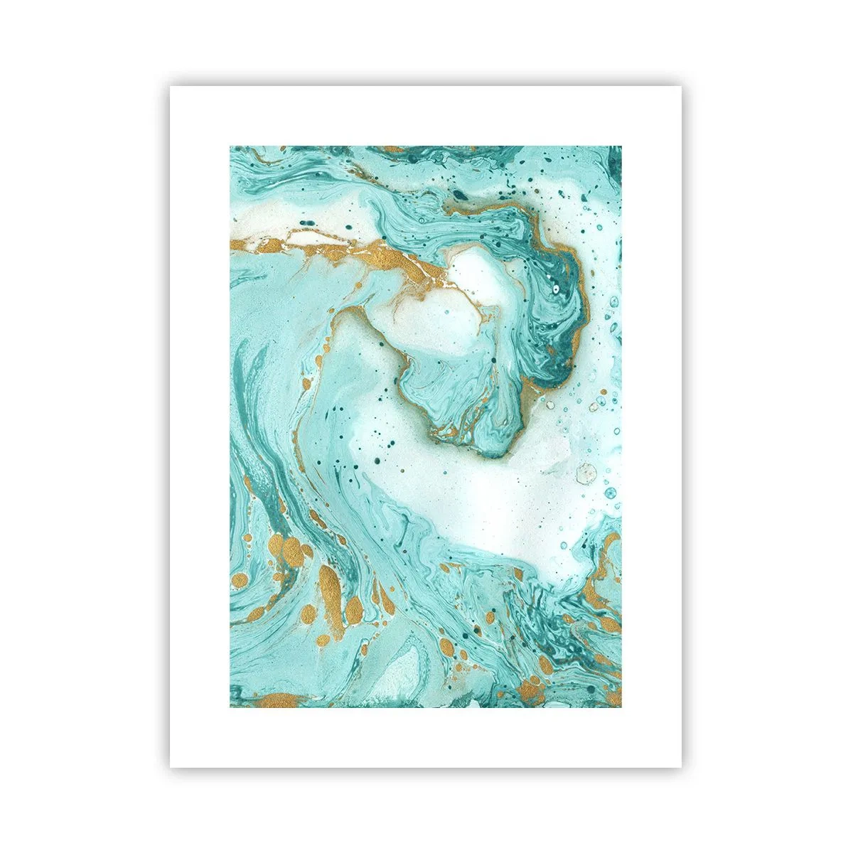 Plagát - Pod veľkou vlnou z epochy Edo - 30x40 cm