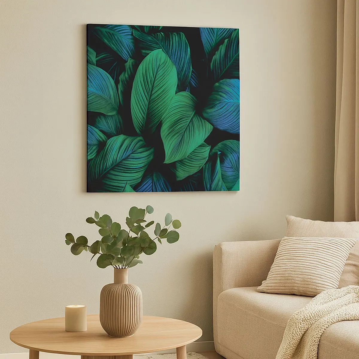 Obraz na plátne - V zelenom dave - 30x30 cm