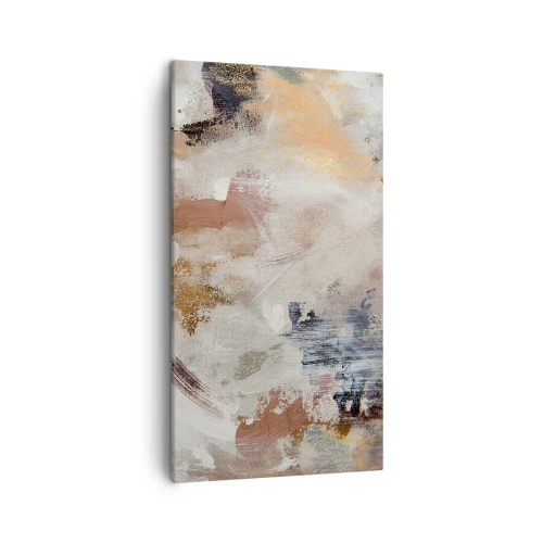 Obraz na plátne - Hmlistá abstrakcia - 45x80 cm