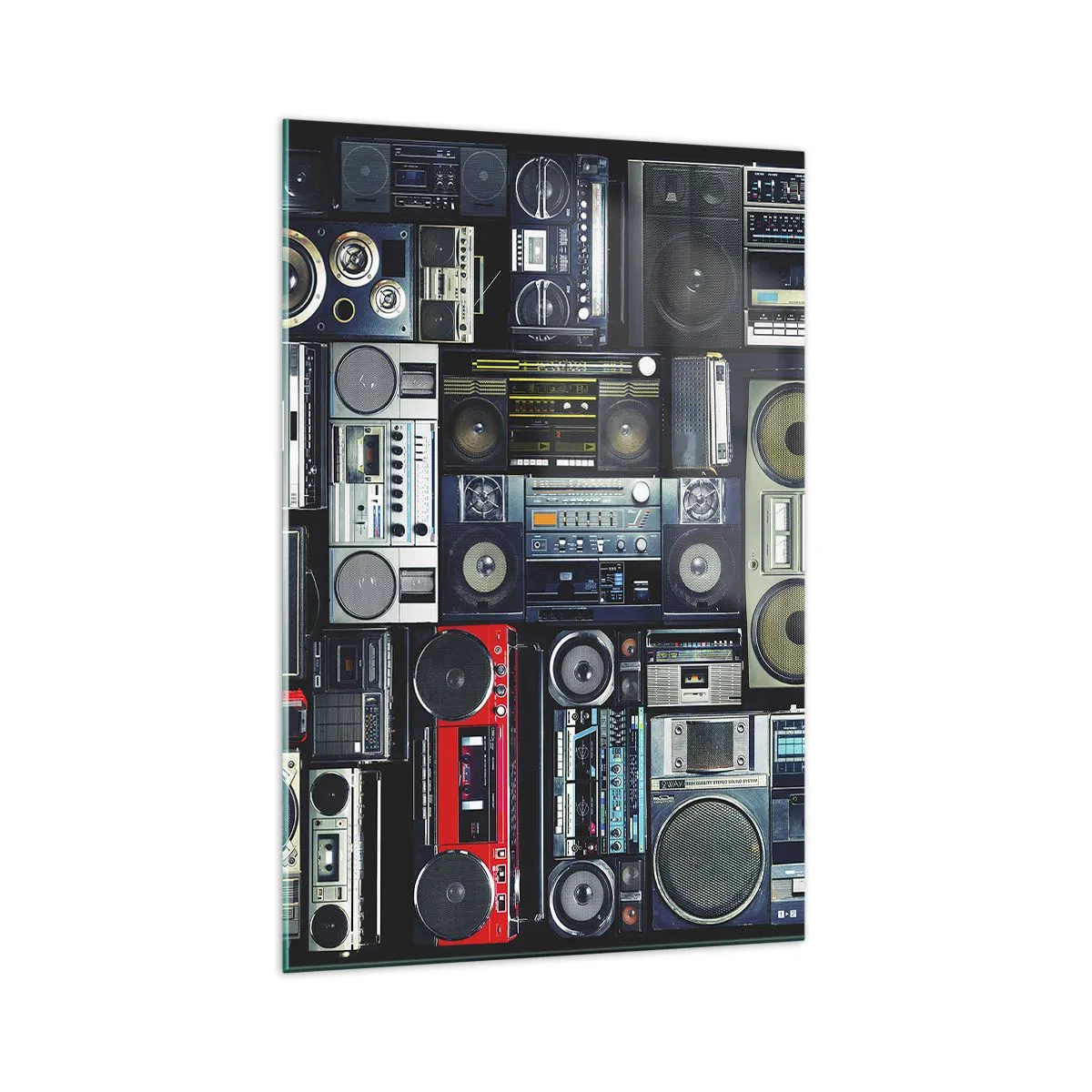 Obraz na skle - Túžba po 80. rokoch - 70x100 cm