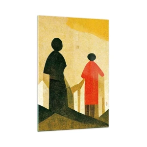 Obraz na skle - Ešte veľmi ďaleko - 70x100 cm