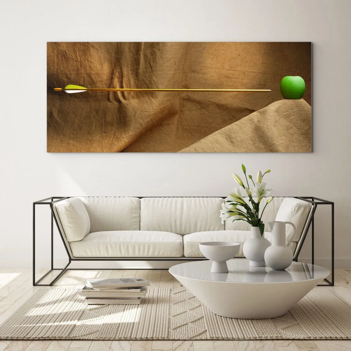 Obraz na skle - Privolať ducha Wilhelma Tella - 160x50 cm