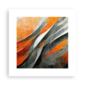 Plagát - Žiar a chlad - 30x30 cm