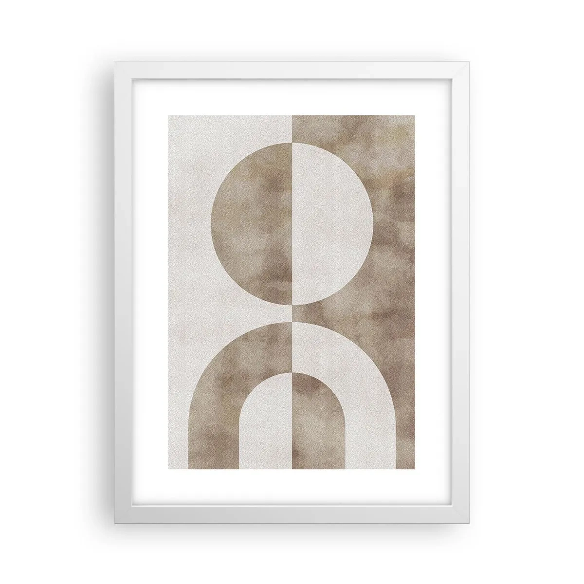 Plagát v bielom ráme - Podobnosti a rozdiely - 30x40 cm