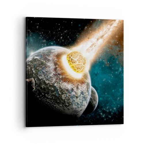 Obraz na plátne - Skaza alebo narodenie? - 70x70 cm
