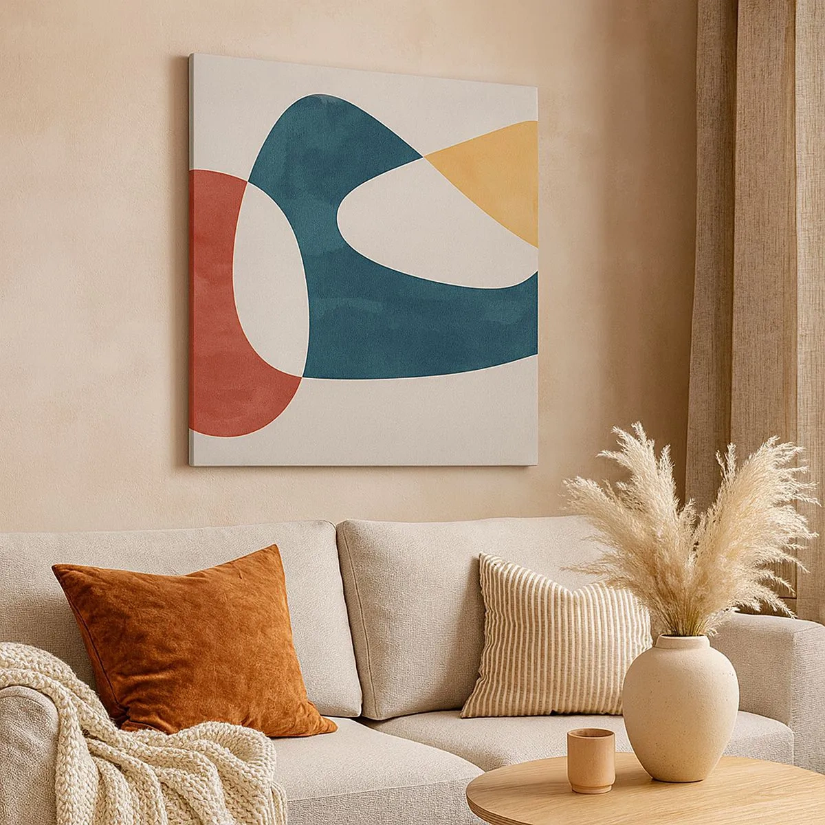 Obraz na plátne - Vplyvy a metamorfózy - 30x30 cm