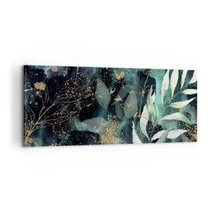 Obraz na plátne - Kúzelná záhrada - 100x40 cm