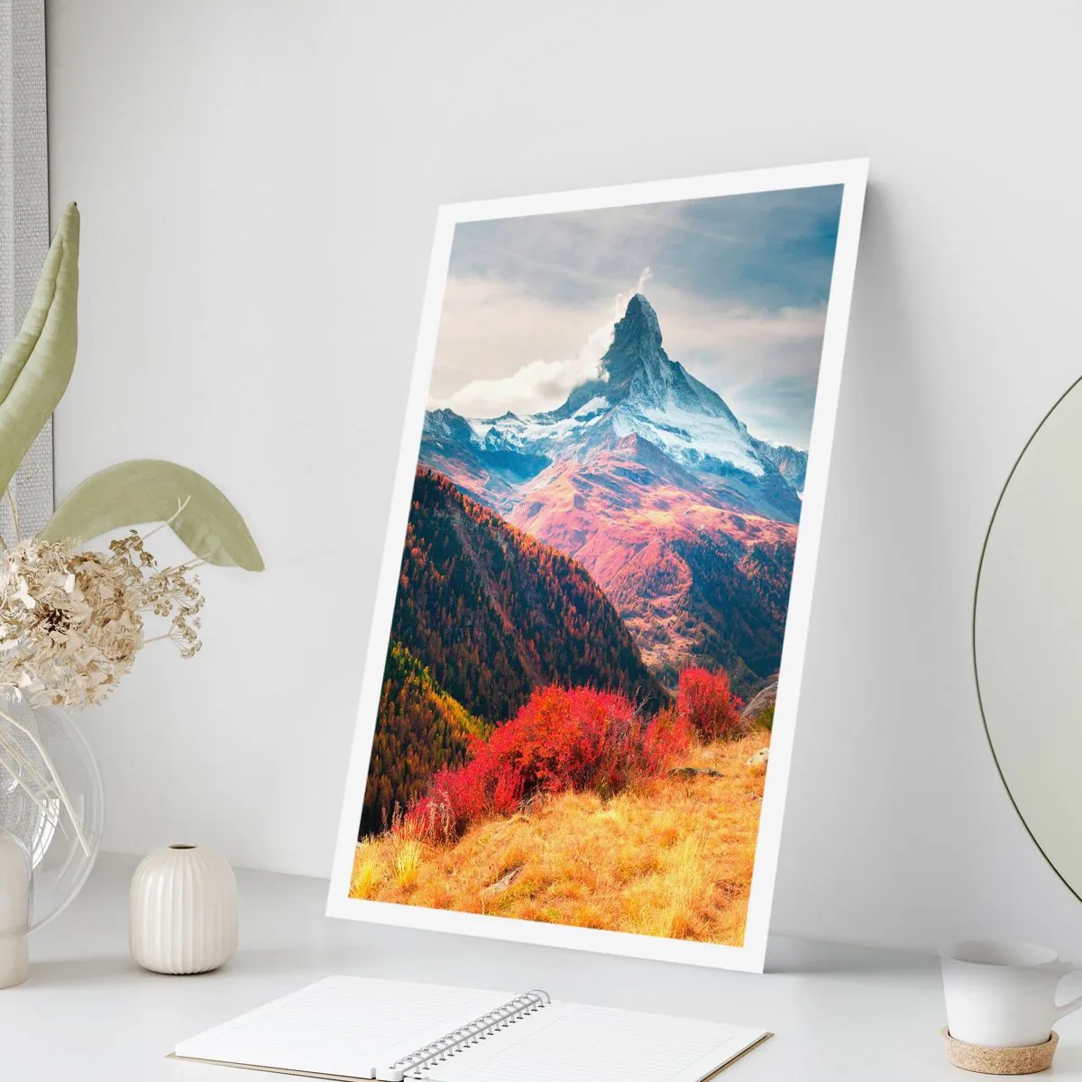 Plagát - Alpská jeseň - 40x50 cm