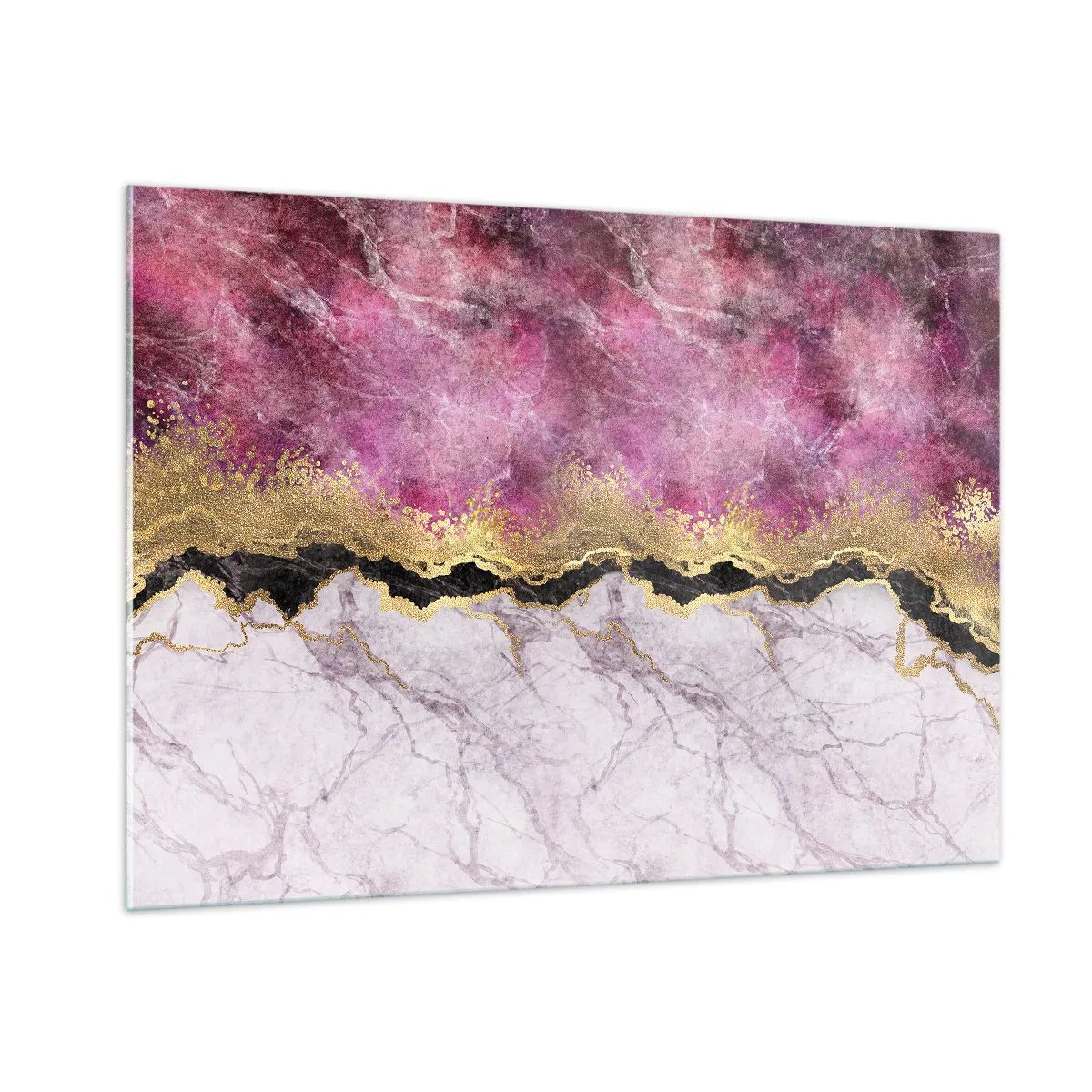 Obraz na skle - Na hranici - 100x70 cm