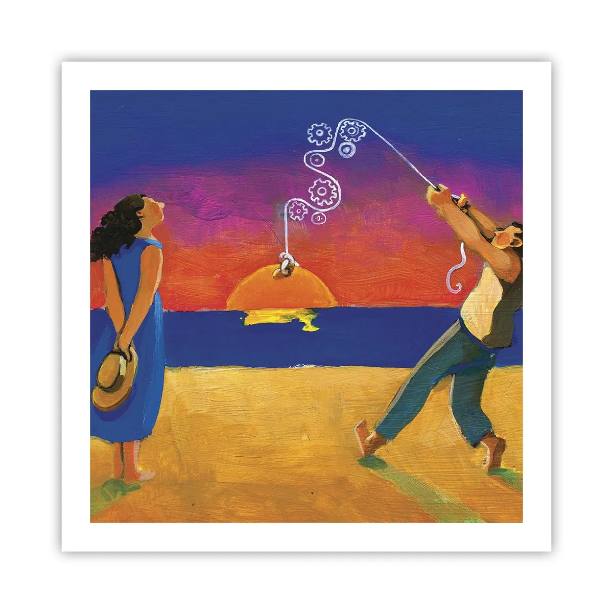 Plagát - Viac ako hviezda z neba - 60x60 cm