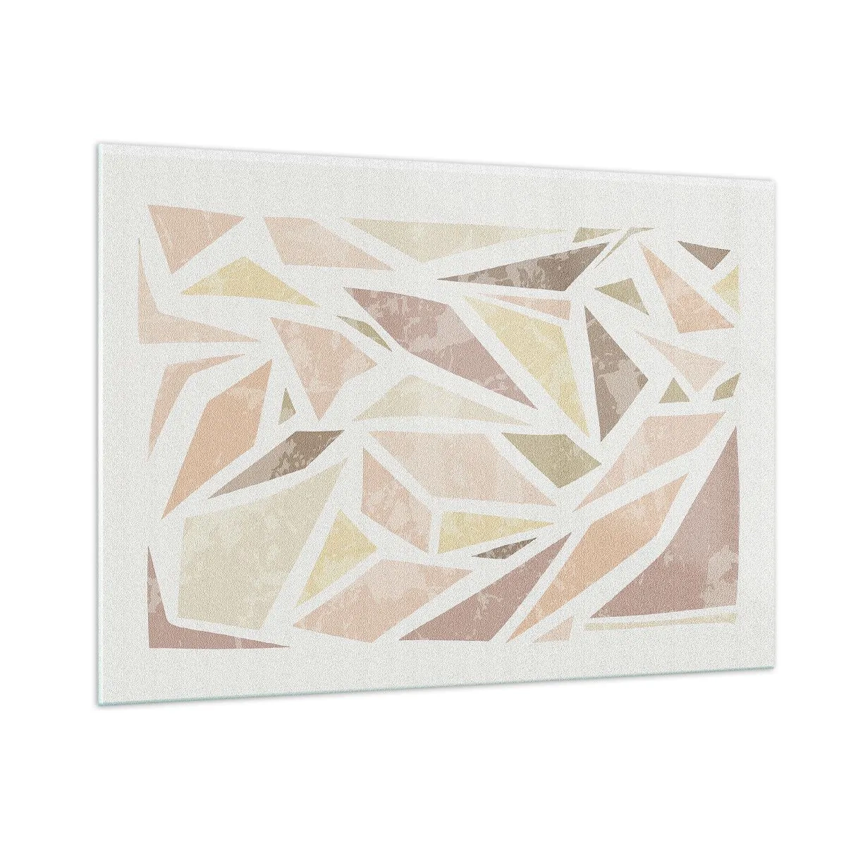 Obraz na skle - Kompozícia: vitráž - 100x70 cm