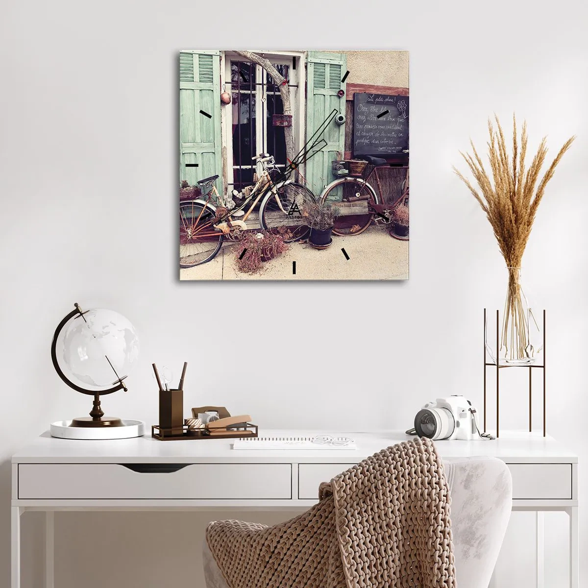 Nástenné hodiny - Nech žije provincia - 30x30 cm