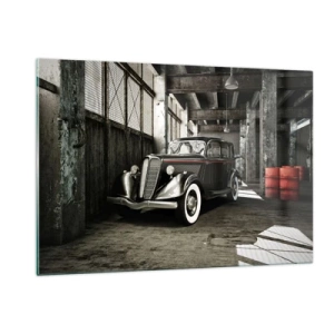 Obraz na skle - Nepominuteľná elegancia 30. rokov - 120x80 cm