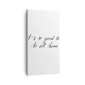 Obraz na plátne - Celá pravda - 55x100 cm