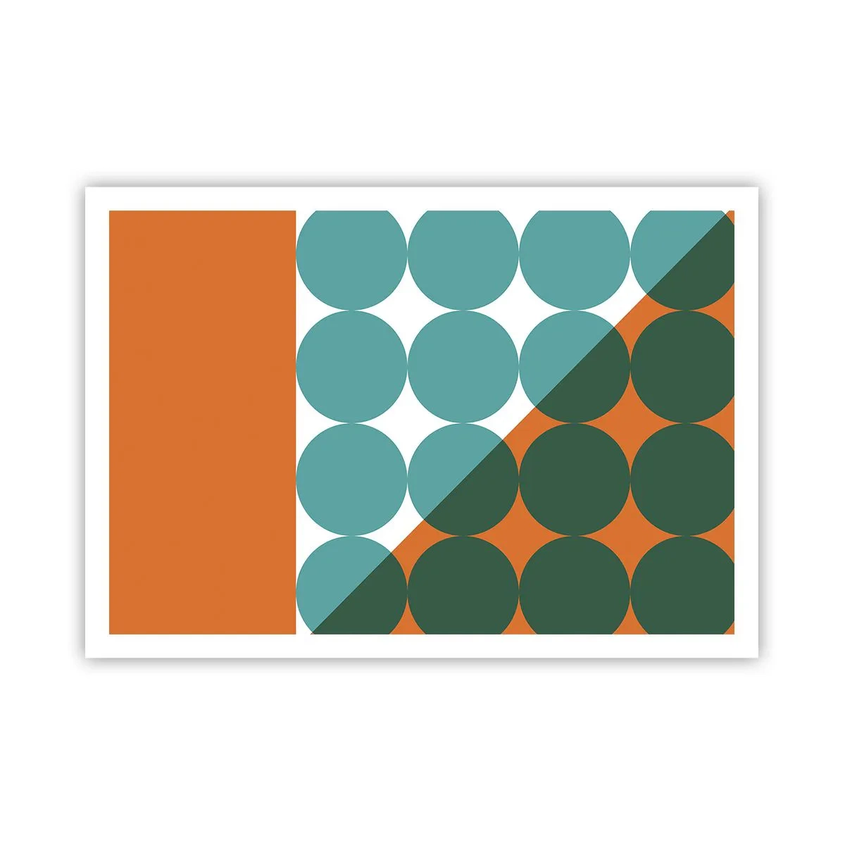 Plagát - Hore a šikmo - 100x70 cm