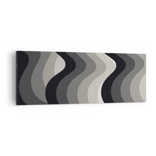 Obraz na plátne - Vlna za vlnou - 140x50 cm