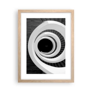 Plagát v ráme zo svetlého duba - K podstate vecí - 30x40 cm