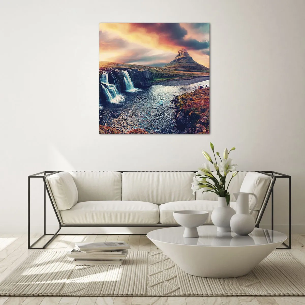 Obraz na skle - V majestáte prírody - 60x60 cm