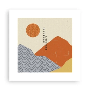 Plagát - V japonskom duchu - 30x30 cm