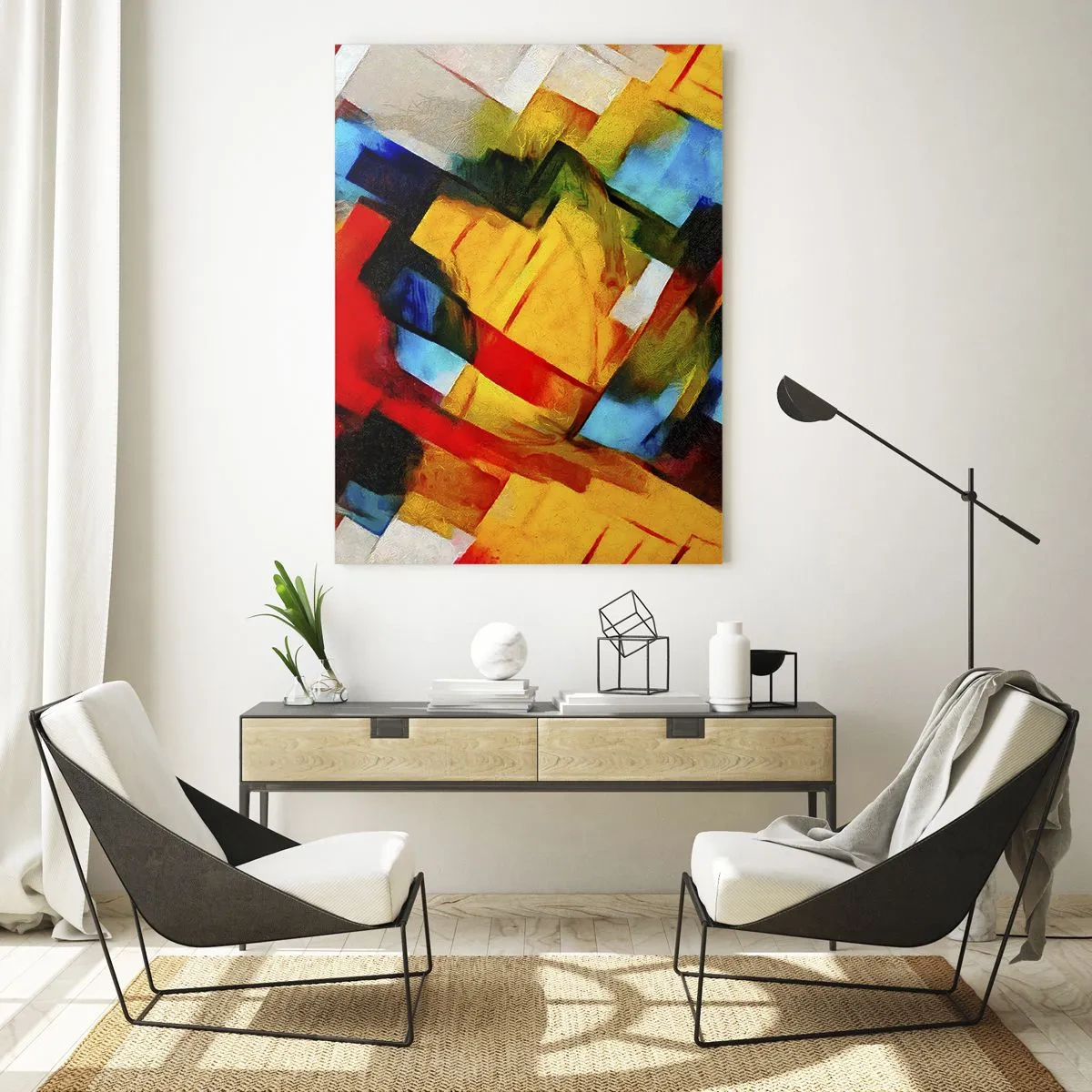 Obraz na skle - Viacfarebný mix - 50x70 cm