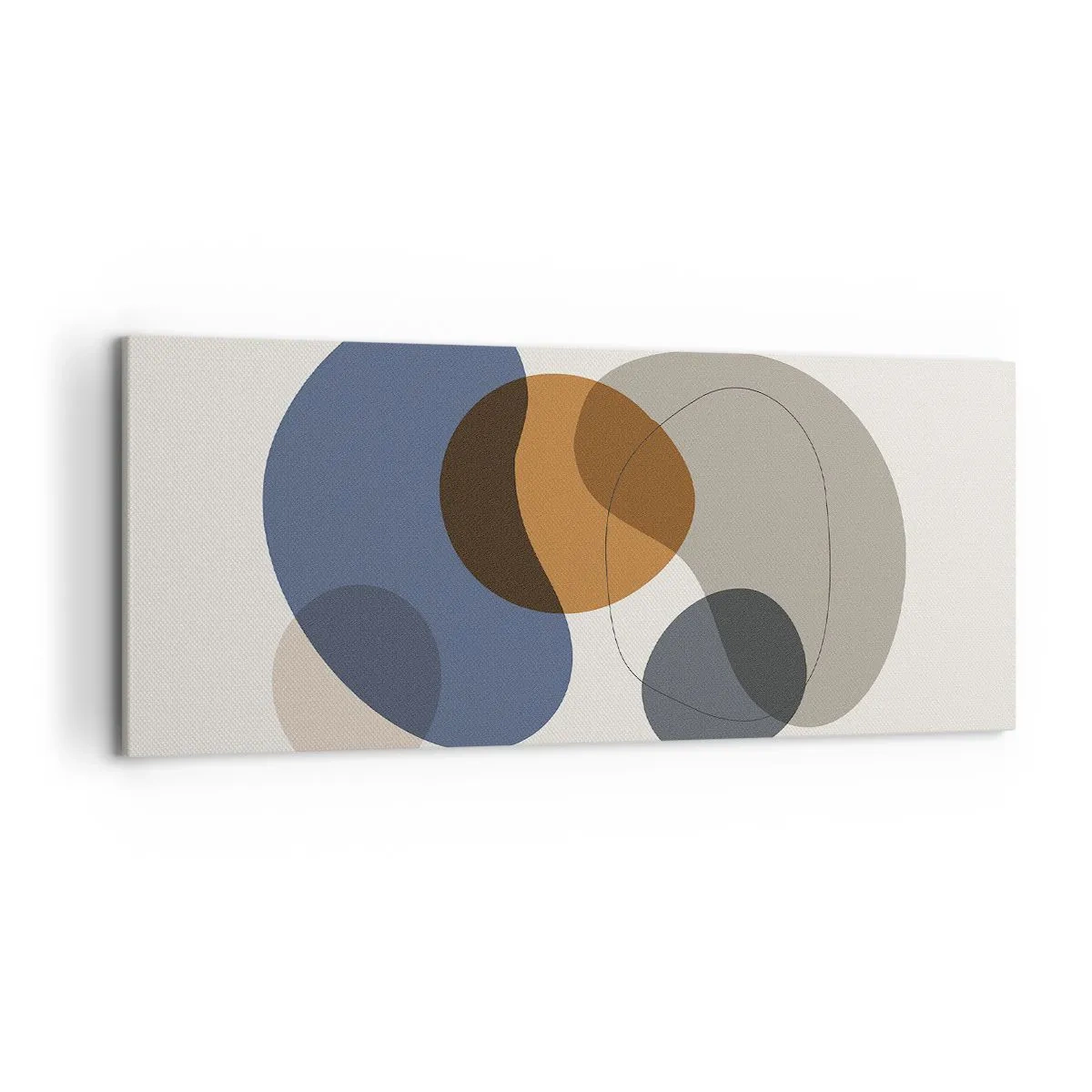 Obraz na plátne - Kvapky farieb - 120x50 cm