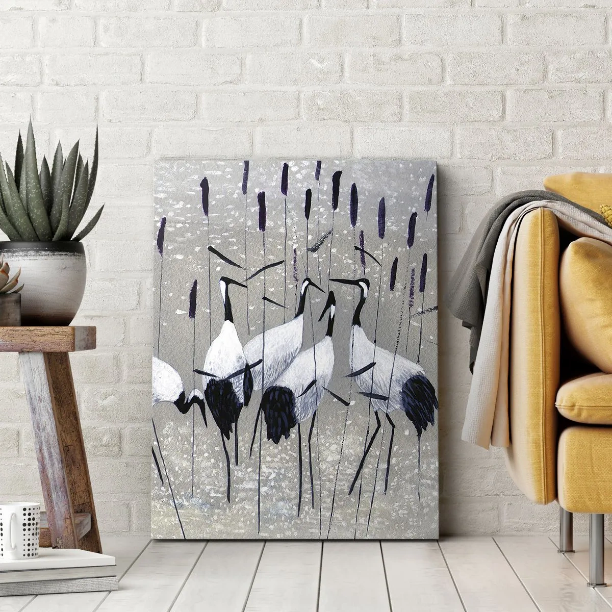 Obraz na plátne - Medzi svojimi - 70x100 cm