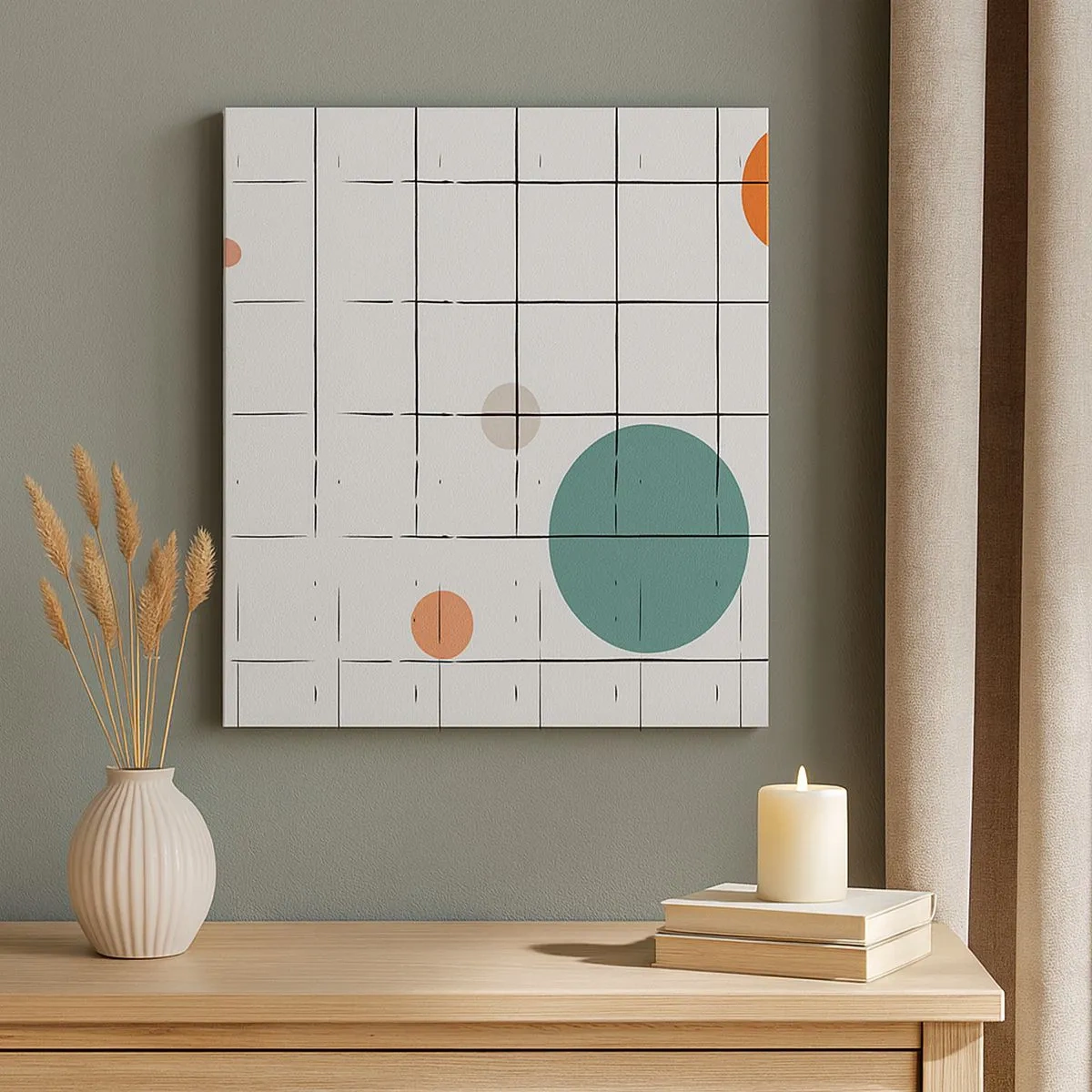 Obraz na plátne - Uväznené. My alebo ony? - 30x30 cm