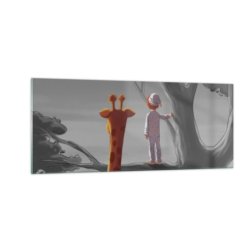 Obraz na skle - To sa naozaj deje - 100x40 cm