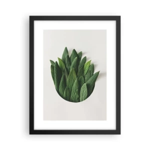 Plagát v čiernom ráme - Neukojiteľná zvedavosť - 30x40 cm