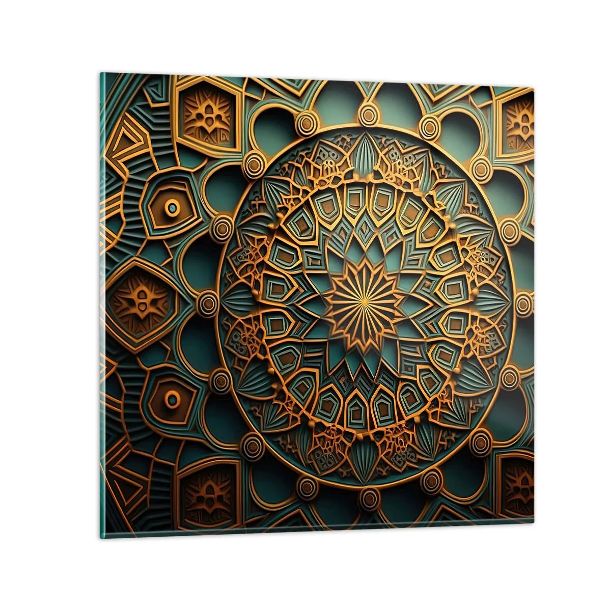 Obraz na skle - V arabskom štýle - 60x60 cm