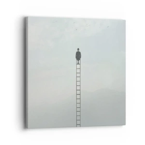 Obraz na plátne - Povzniesť sa nad to - 40x40 cm