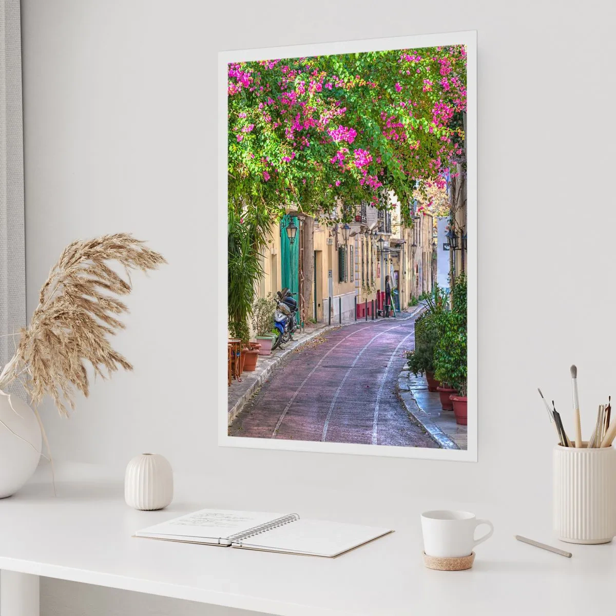 Plagát - Kvitnúce zákutie - 50x70 cm