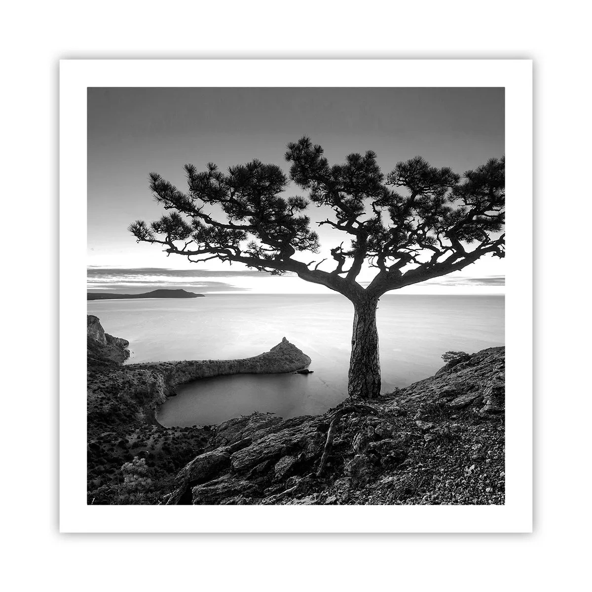 Plagát - Pokoj až k horizontu - 60x60 cm