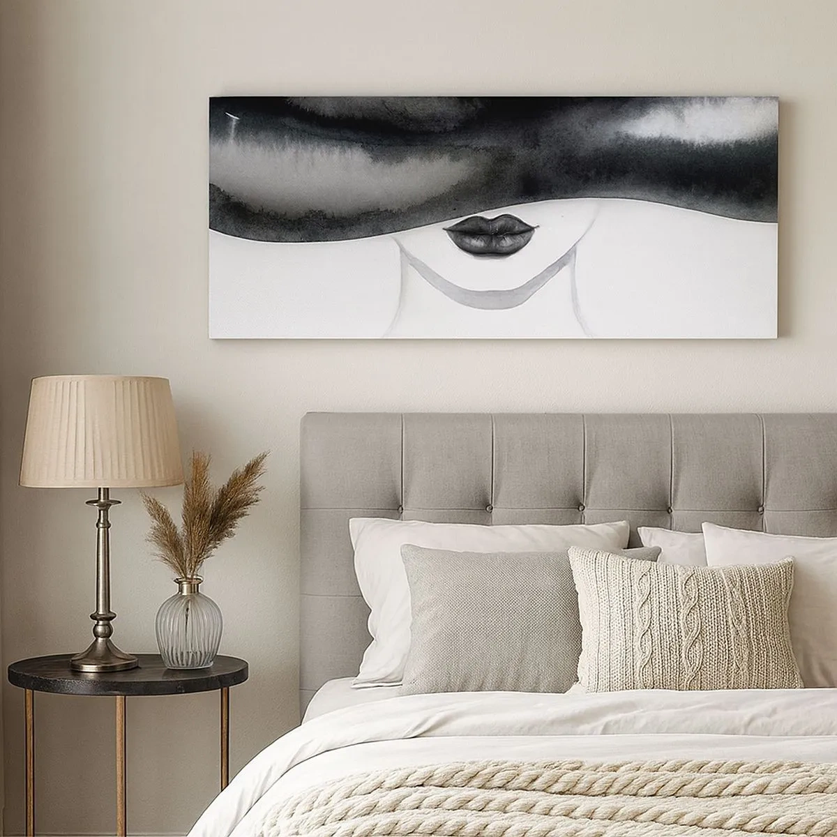 Obraz na plátne - Zmyselná záhada - 100x40 cm