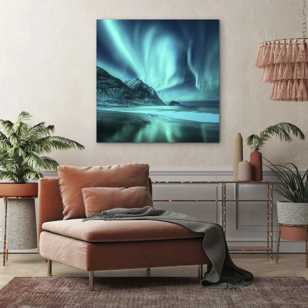 Obraz na plátne - Divy severu - 50x50 cm