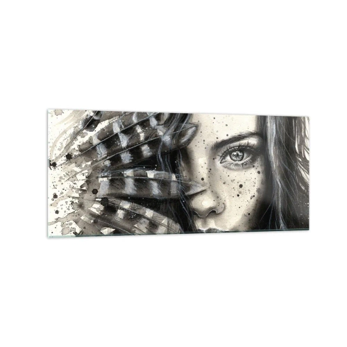 Obraz na skle - Divoká krása - 120x50 cm