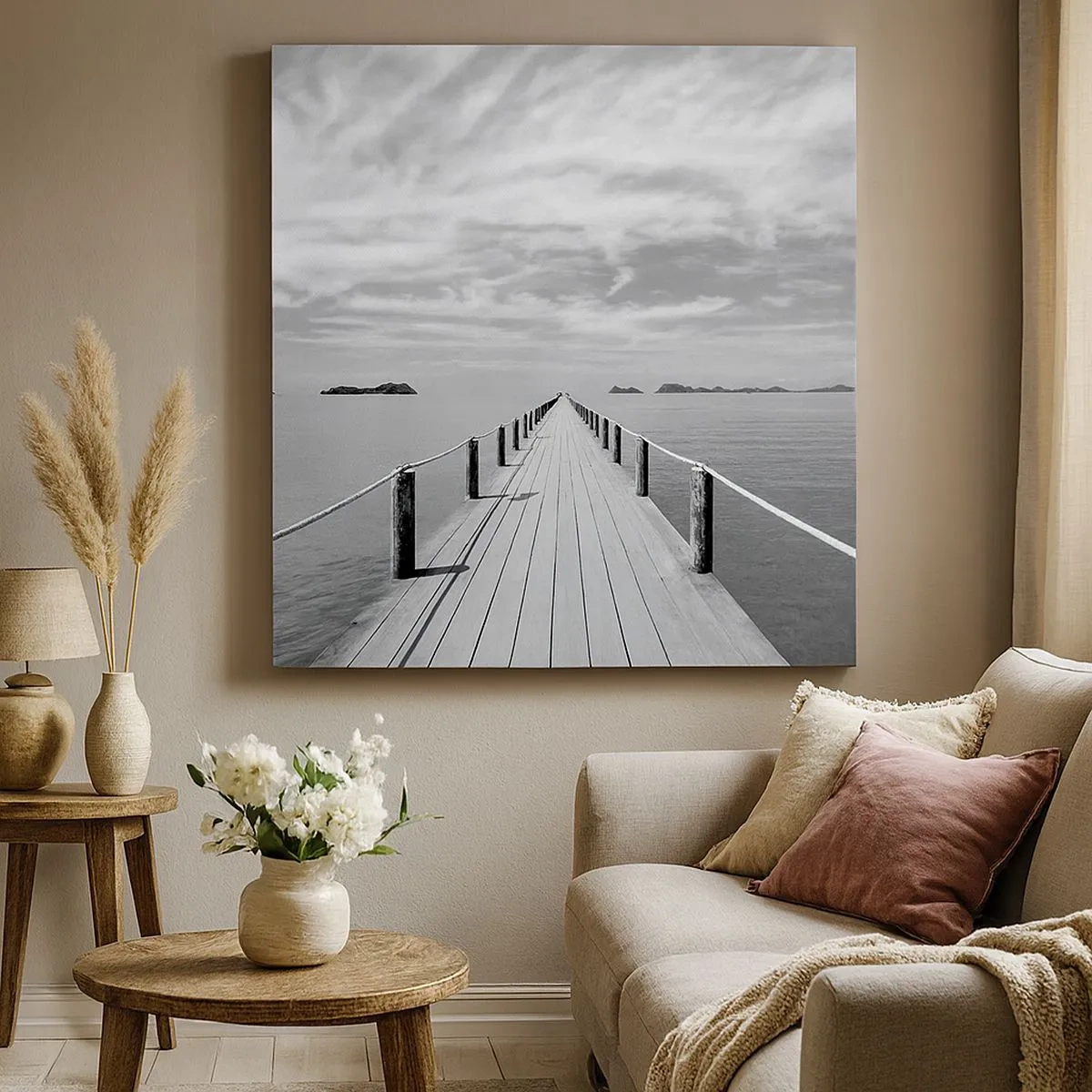 Obraz na plátne - Čo tak cesta… - 30x30 cm