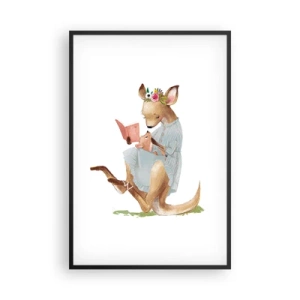 Plagát v čiernom ráme - Prečítaj mi, mama - 61x91 cm